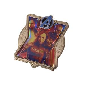Disney Trading Pin Captain Marvel Kamala Khan WDW Avengers Photo Gold